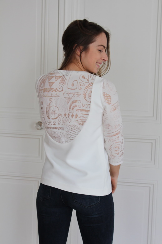 Blouse Blanche - petit prix