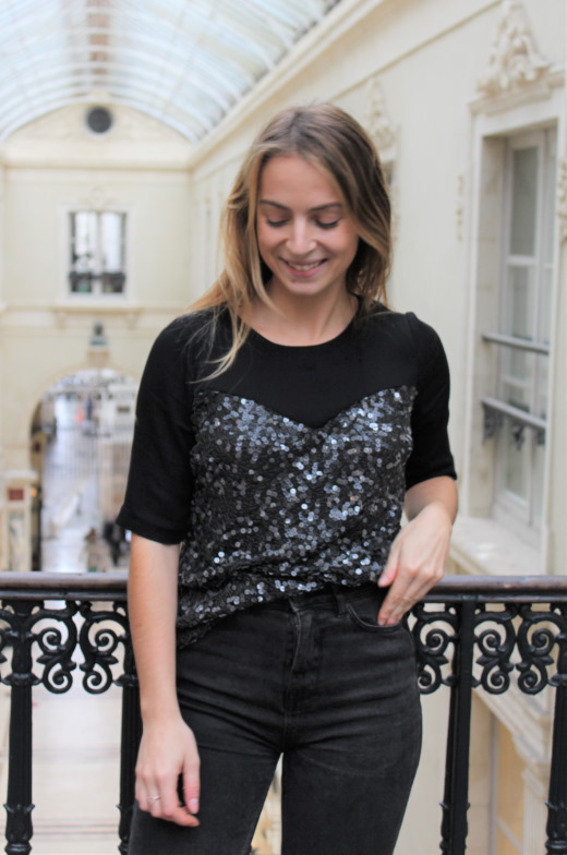Blouse Glitter - petit prix