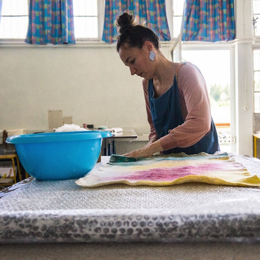 Atelier Peinture avec la laine