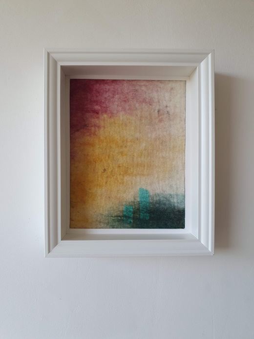 Clairière - Tableau en lain feutrée
